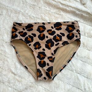Cheetah Bathing Suit Bottoms
